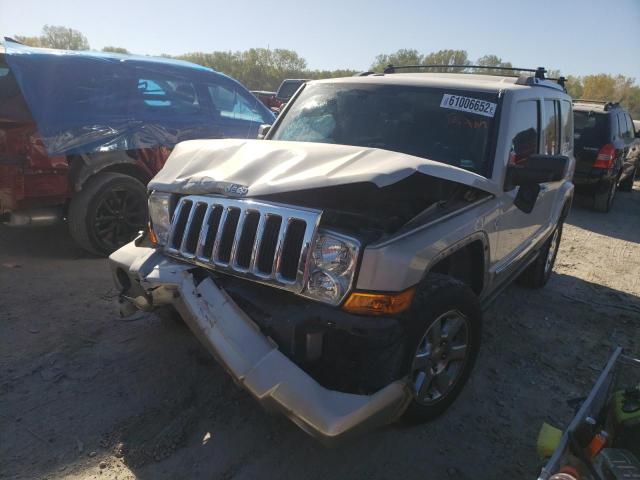 1J8HG58277C672043 - 2007 JEEP COMMANDER LIMITED SILVER photo 2
