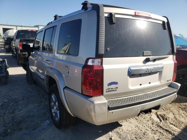 1J8HG58277C672043 - 2007 JEEP COMMANDER LIMITED SILVER photo 3