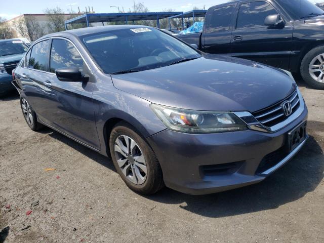 1HGCR2F39FA186609 - 2015 HONDA ACCORD LX GRAY photo 4