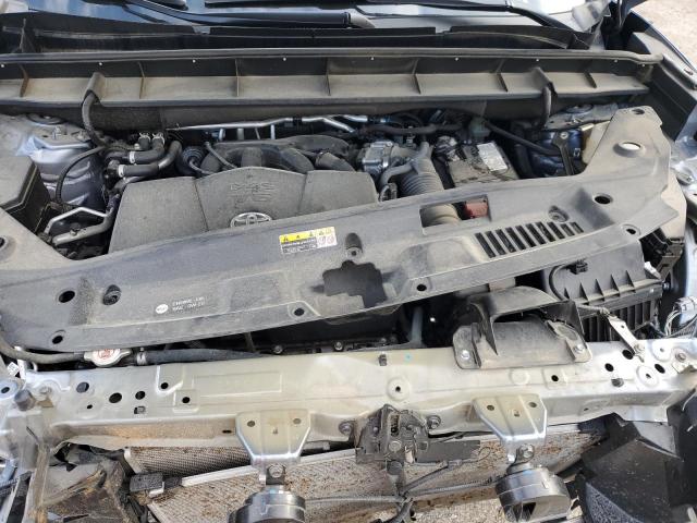 5TDHZRBH4MS157081 - 2021 TOYOTA HIGHLANDER XLE BLUE photo 12