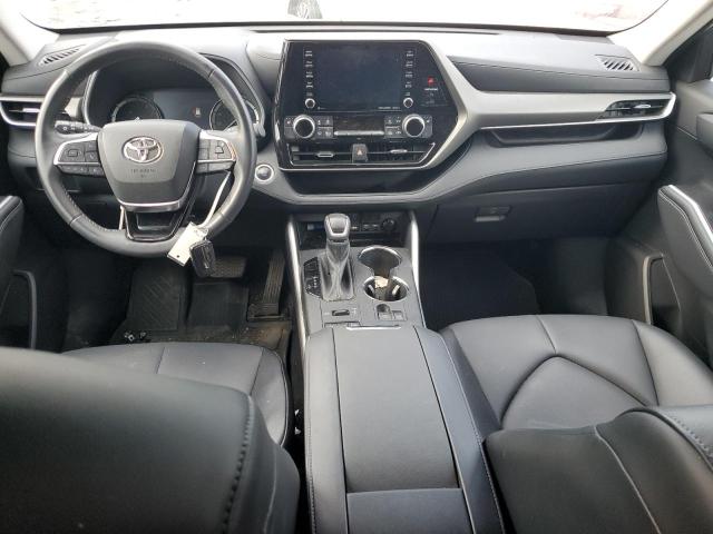 5TDHZRBH4MS157081 - 2021 TOYOTA HIGHLANDER XLE BLUE photo 8