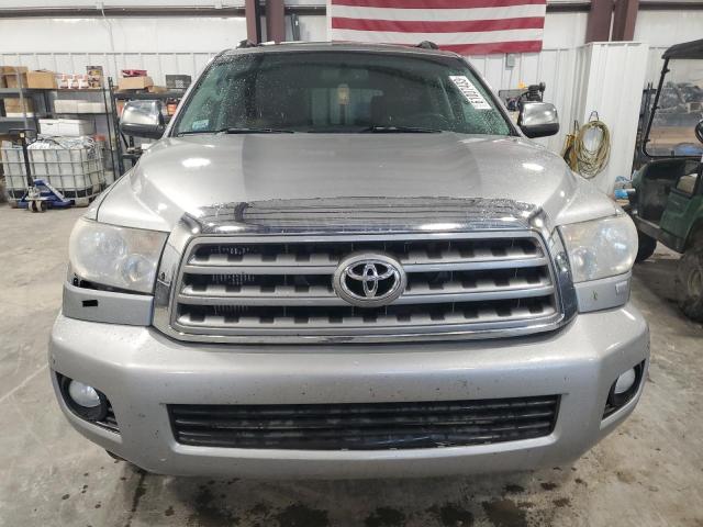 5TDBY67A68S014884 - 2008 TOYOTA SEQUOIA PLATINUM SILVER photo 5