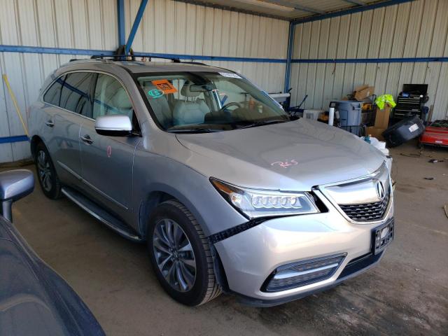 5FRYD4H42EB047057 - 2014 ACURA MDX TECHNOLOGY SILVER photo 4