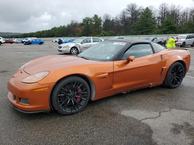 1G1YY26E185101632 - 2008 CHEVROLET CORVETTE Z06 ORANGE photo 1