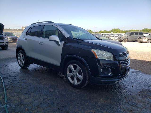 3GNCJNSB9FL242763 - 2015 CHEVROLET TRAX LTZ SILVER photo 4