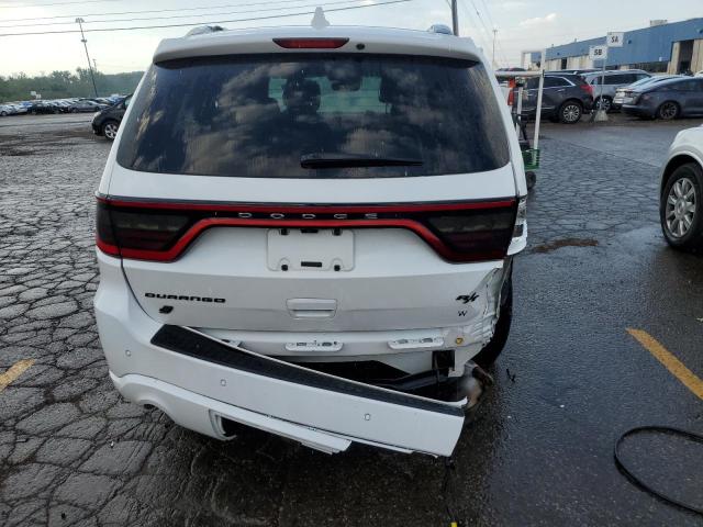 1C4SDJCT6KC576508 - 2019 DODGE DURANGO R/T WHITE photo 6