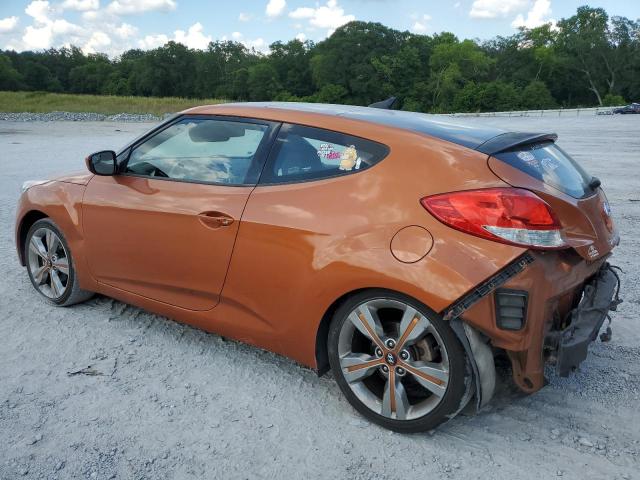 KMHTC6AD1GU278929 - 2016 HYUNDAI VELOSTER ORANGE photo 2