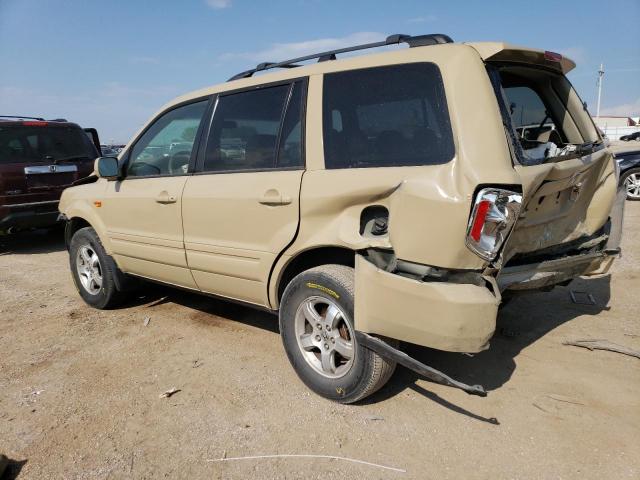 5FNYF28408B018516 - 2008 HONDA PILOT EX TAN photo 2