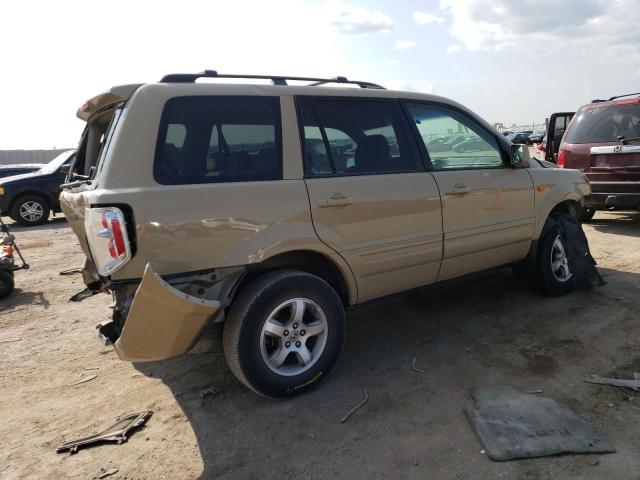 5FNYF28408B018516 - 2008 HONDA PILOT EX TAN photo 3