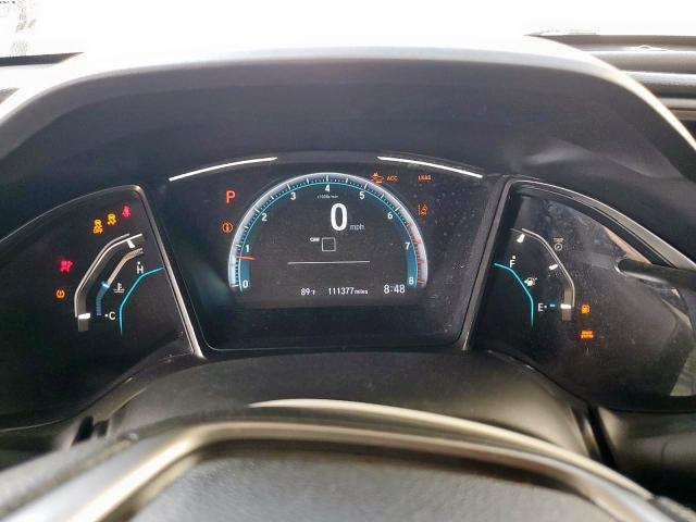 SHHFK7H67KU419083 - 2019 HONDA CIVIC EX BLACK photo 9