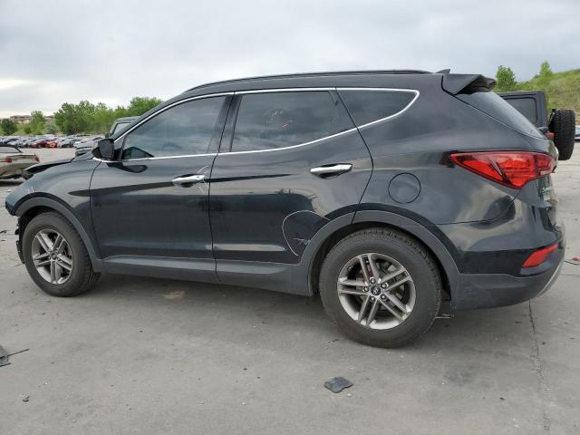 5NMZU3LB7HH002947 - 2017 HYUNDAI SANTA FE SPORT BLACK photo 2