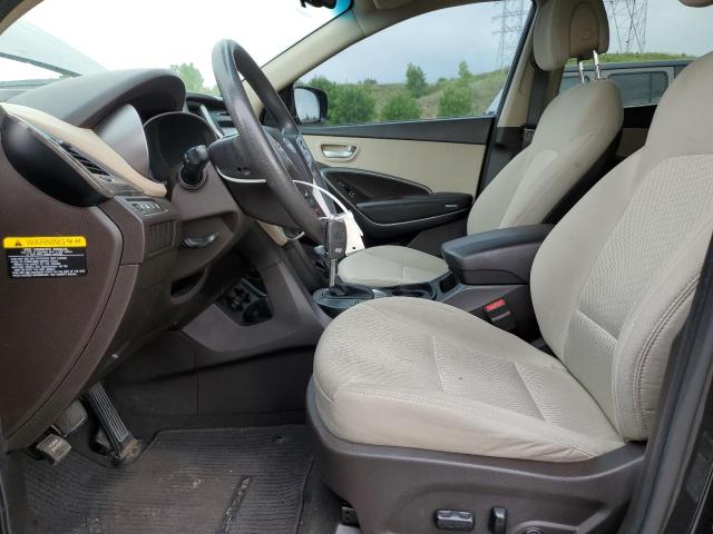 5NMZU3LB7HH002947 - 2017 HYUNDAI SANTA FE SPORT BLACK photo 7