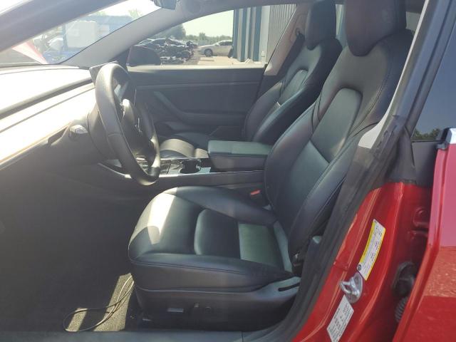 5YJ3E1EA3LF606579 - 2020 TESLA MODEL 3 RED photo 7