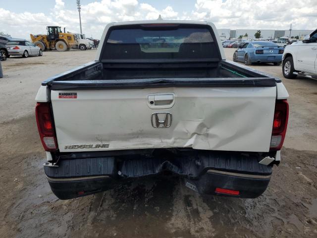 5FPYK2F54HB004827 - 2017 HONDA RIDGELINE RTL WHITE photo 6