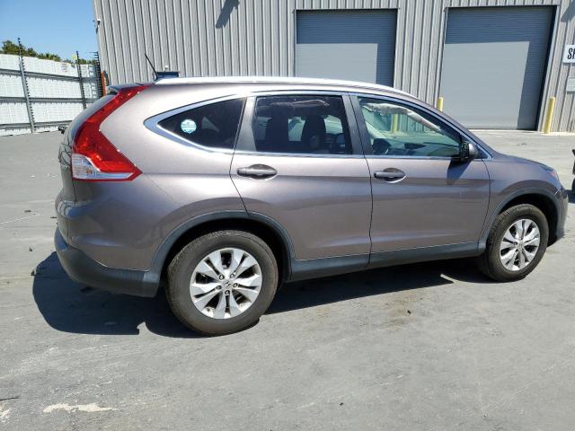 5J6RM4H76DL060657 - 2013 HONDA CR-V EXL GRAY photo 3