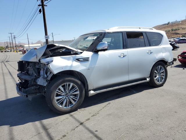 JN8AZ2NE8L9254067 - 2020 INFINITI QX80 LUXE SILVER photo 1