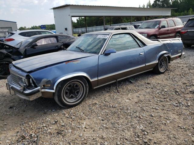 3GCCW80H2GS910395 - 1986 CHEVROLET EL CAMINO BLUE photo 1