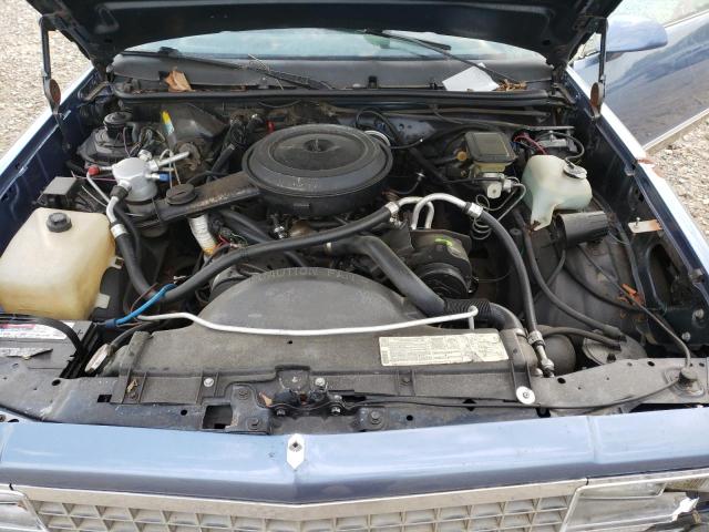 3GCCW80H2GS910395 - 1986 CHEVROLET EL CAMINO BLUE photo 11