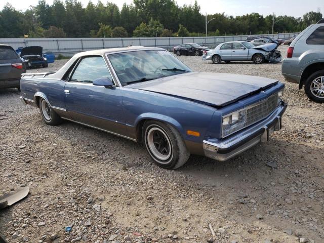 3GCCW80H2GS910395 - 1986 CHEVROLET EL CAMINO BLUE photo 4