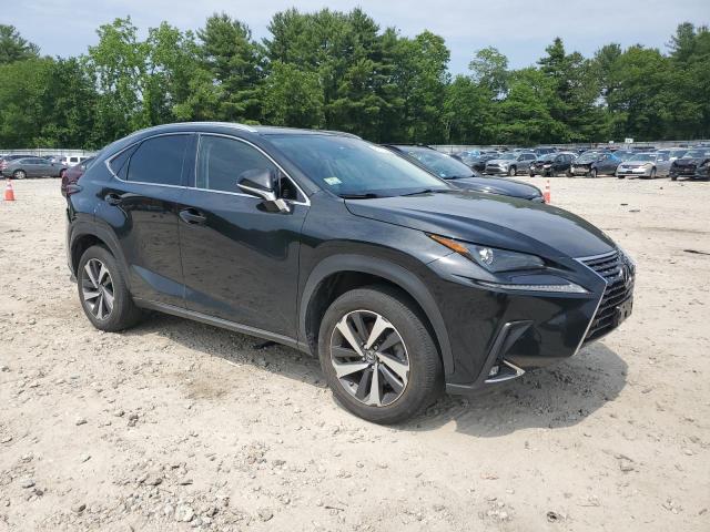 JTJGARDZ5M2259728 - 2021 LEXUS NX 300 BASE შავი ფოტო 4