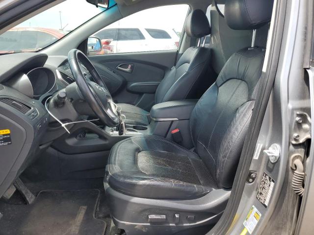 KM8JU3ACXAU057010 - 2010 HYUNDAI TUCSON GLS SILVER photo 7