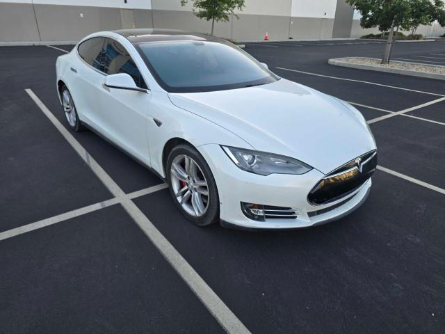 5YJSA1CN1CFP02658 - 2012 TESLA MODEL S WHITE photo 1