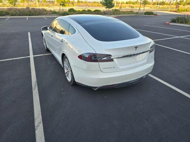 5YJSA1CN1CFP02658 - 2012 TESLA MODEL S WHITE photo 3