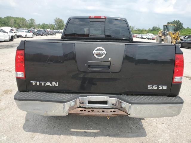 1N6BA06A56N551863 - 2006 NISSAN TITAN XE BLACK photo 6