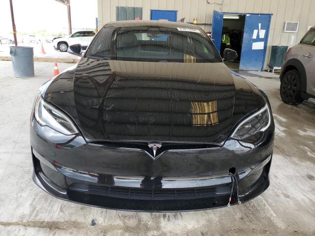 5YJSA1E57NF488047 - 2022 TESLA MODEL S BLACK photo 5