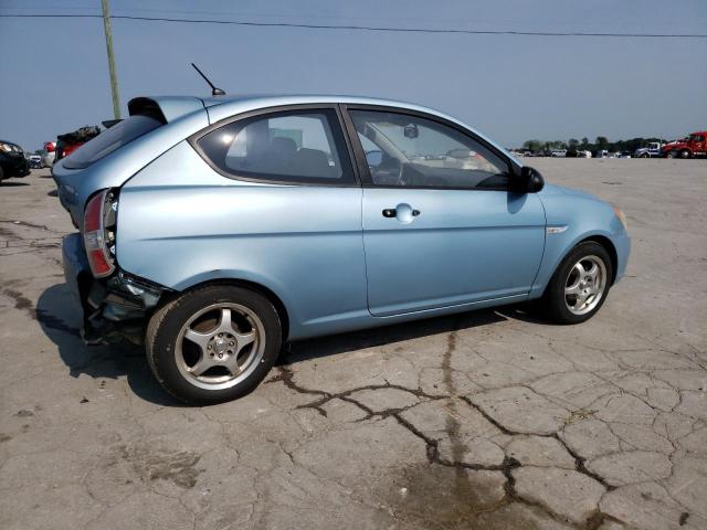 KMHCM36C57U011336 - 2007 HYUNDAI ACCENT GS BLUE photo 3