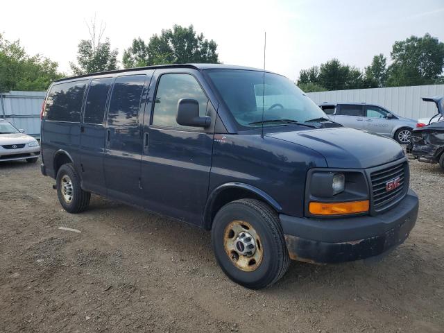 1GTW7FBA3B1133122 - 2011 GMC SAVANA G2500 BLUE photo 4