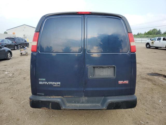 1GTW7FBA3B1133122 - 2011 GMC SAVANA G2500 BLUE photo 6