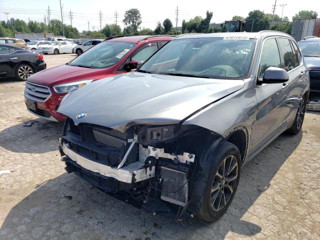 5UXKT0C53J0W01636 - 2018 BMW X5 XDR40E GRAY photo 1