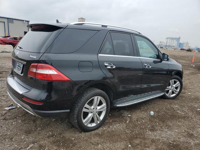 4JGDA5HB8DA206731 - 2013 MERCEDES-BENZ ML 350 4MATIC BLACK photo 3