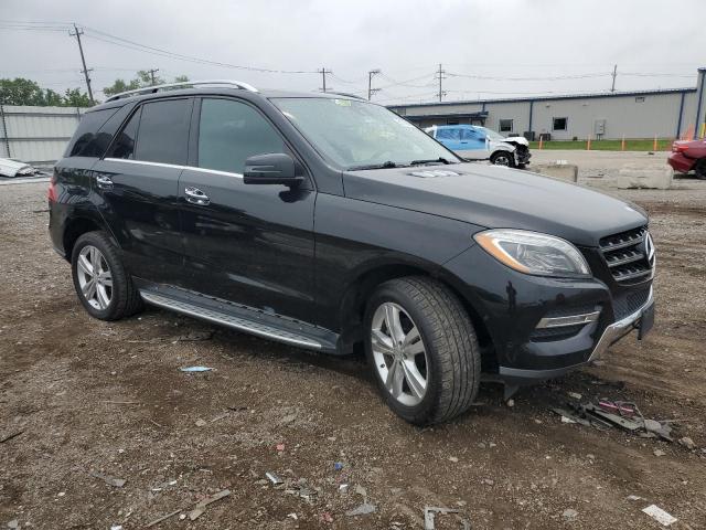 4JGDA5HB8DA206731 - 2013 MERCEDES-BENZ ML 350 4MATIC BLACK photo 4