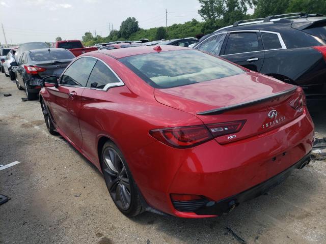 JN1FV7EL2JM630414 - 2018 INFINITI Q60 RED SPORT 400 RED photo 2