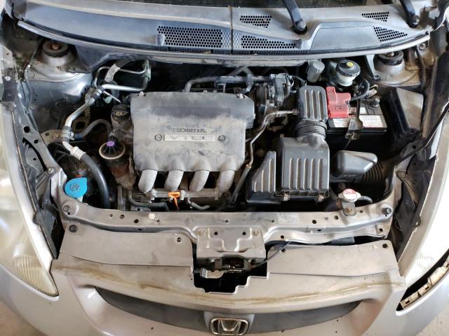 JHMGD37647S062402 - 2007 HONDA FIT S ნაცრისფერი ფოტო 11