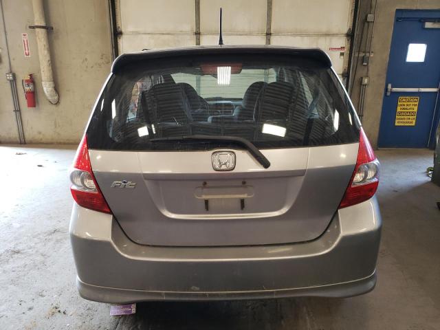 JHMGD37647S062402 - 2007 HONDA FIT S ნაცრისფერი ფოტო 6