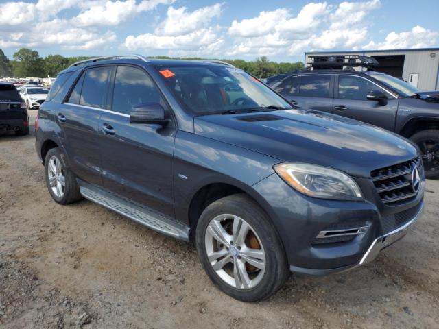 4JGDA5HBXCA074523 - 2012 MERCEDES-BENZ ML 350 4MATIC GRAY photo 4