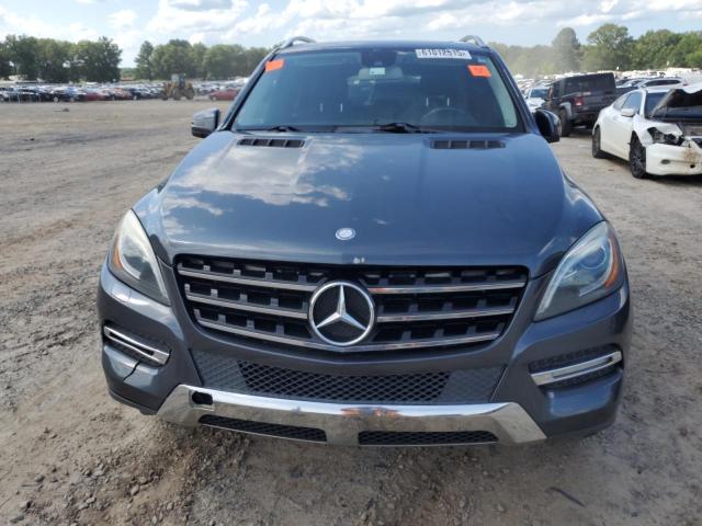 4JGDA5HBXCA074523 - 2012 MERCEDES-BENZ ML 350 4MATIC GRAY photo 5