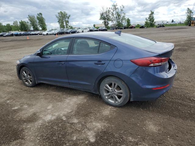 KMHD84LF1HU336208 - 2017 HYUNDAI ELANTRA SE BLUE photo 2