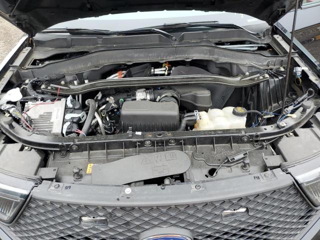 1FM5K8AB9PGB76072 - 2023 FORD EXPLORER POLICE INTERCEPTOR Schwarz Foto 12