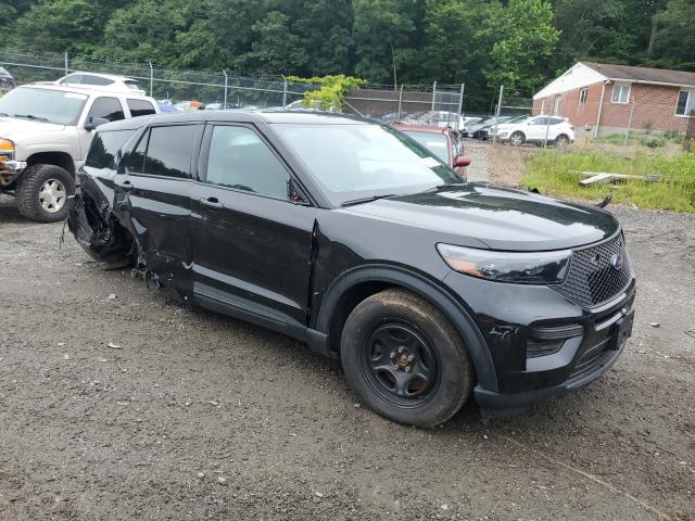 1FM5K8AB9PGB76072 - 2023 FORD EXPLORER POLICE INTERCEPTOR Schwarz Foto 4