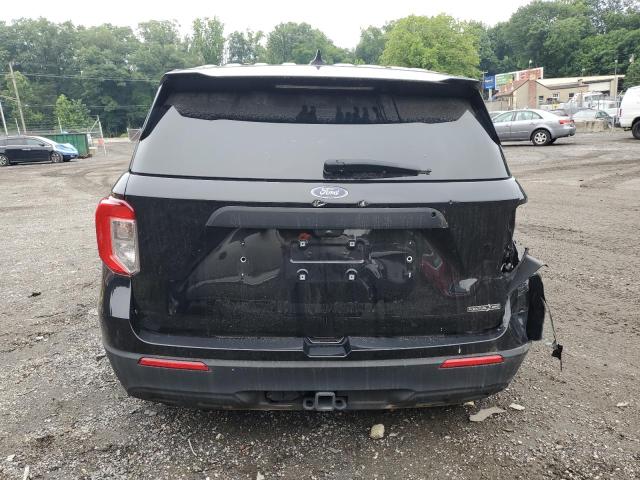 1FM5K8AB9PGB76072 - 2023 FORD EXPLORER POLICE INTERCEPTOR Schwarz Foto 6