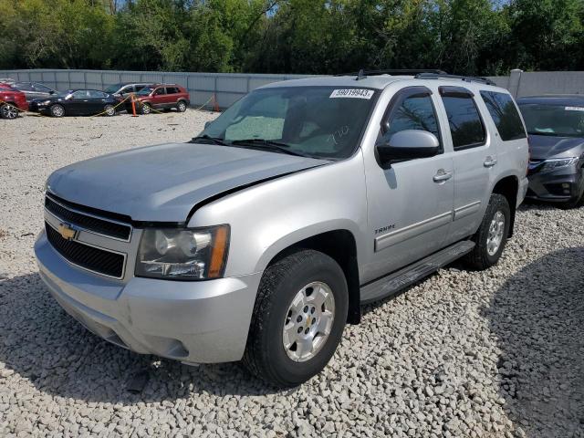 1GNUKBE03AR265550 - 2010 CHEVROLET TAHOE K1500 LT SILVER photo 1