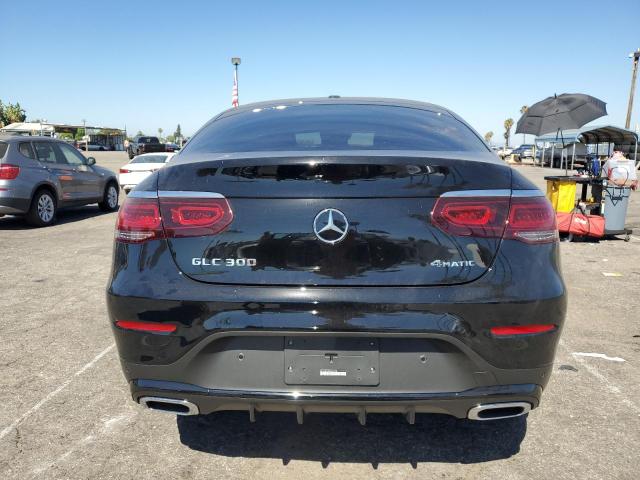 W1N0J8EB0NG040186 - 2022 MERCEDES-BENZ GLC COUPE 300 4MATIC BLACK photo 6