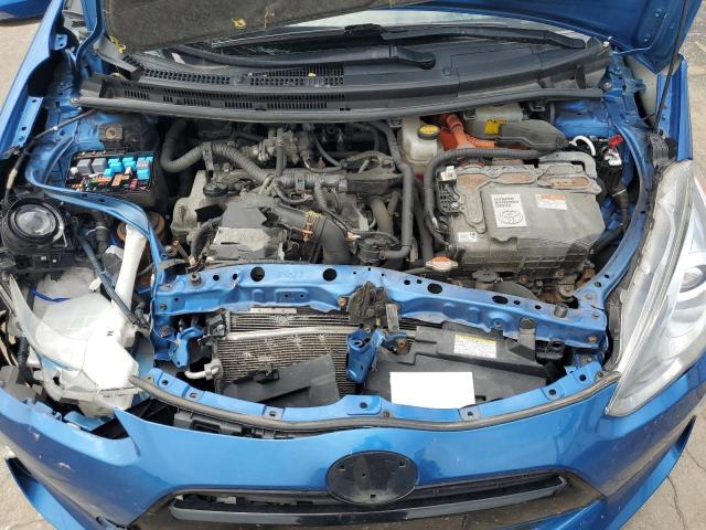 JTDKDTB3XF1115195 - 2015 TOYOTA PRIUS C 蓝色 照片 12