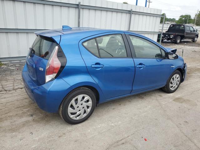 JTDKDTB3XF1115195 - 2015 TOYOTA PRIUS C 蓝色 照片 3