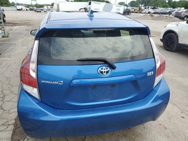 JTDKDTB3XF1115195 - 2015 TOYOTA PRIUS C 蓝色 照片 6