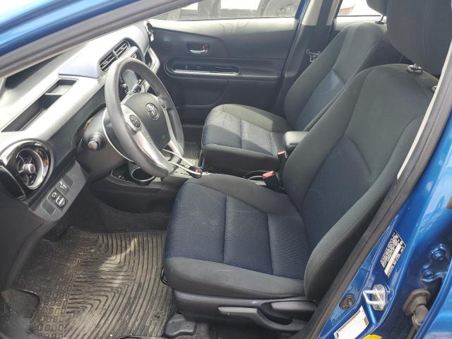 JTDKDTB3XF1115195 - 2015 TOYOTA PRIUS C 蓝色 照片 7